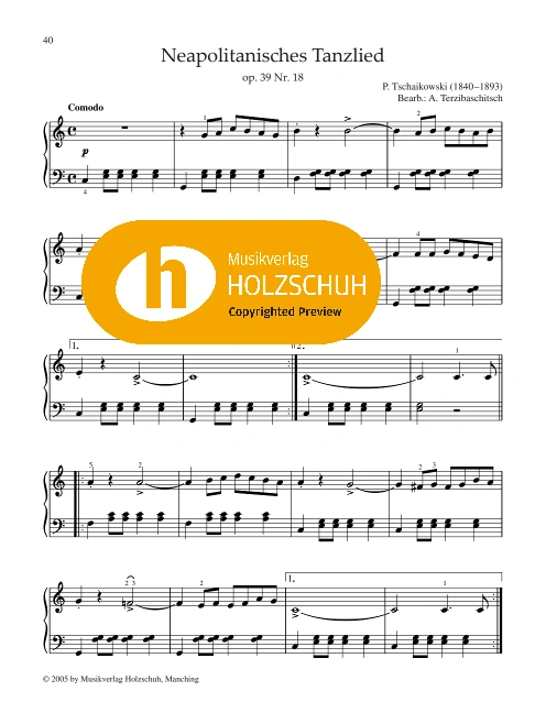 Neapolitanisches Tanzlied